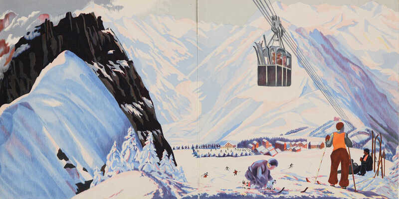  [Панорама гор. Иллюстрации Александры Экстер. Текст Мари Колмон]. [Paris]: Flammarion, 1938.